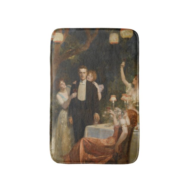 Tapete De Banheiro The Garden of Armida (by John Collier) (Frente Vertical)