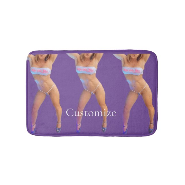 Tapete De Banheiro Thunder_Cove do Clube de Tub Quente (frente)