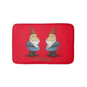 Tapete De Banheiro Thunder_Cove do Gnome de Natal de inverno