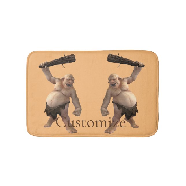 Tapete De Banheiro Thunder_Cove do Troll Feio (frente)