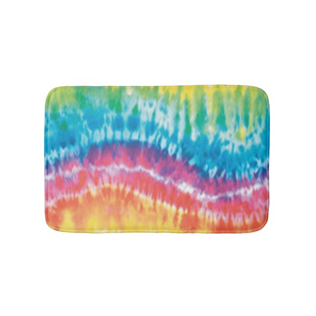 Tapete De Banheiro Tie Dye Bath Mat (frente)