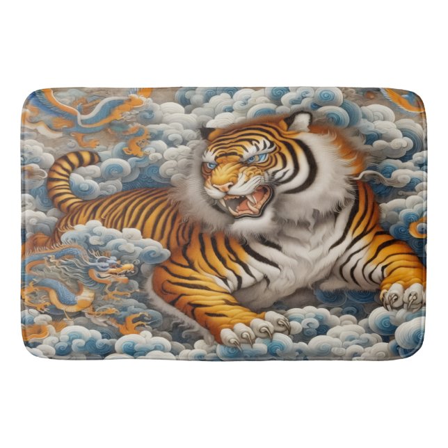 Tapete De Banheiro Tiger Bath Mat (Frente)