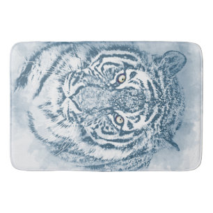 Tapete De Banheiro tigre