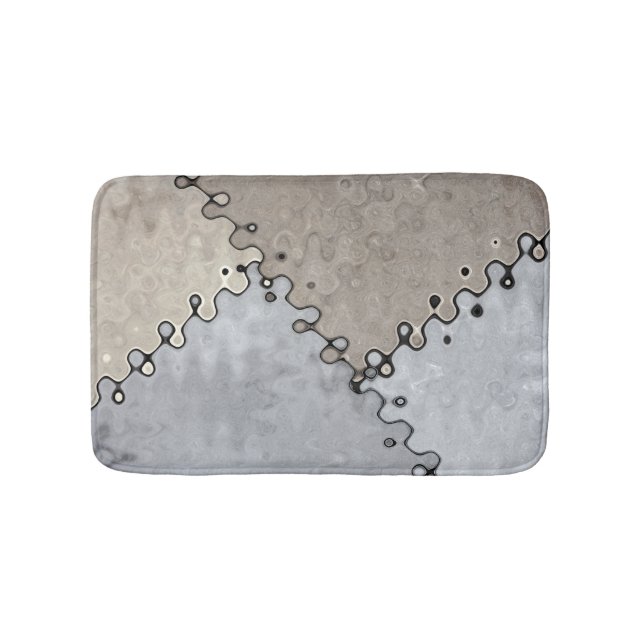 Tapete De Banheiro Tons de Terra Mudada (frente)