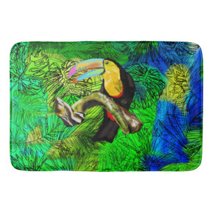 Tapete De Banheiro Toucan