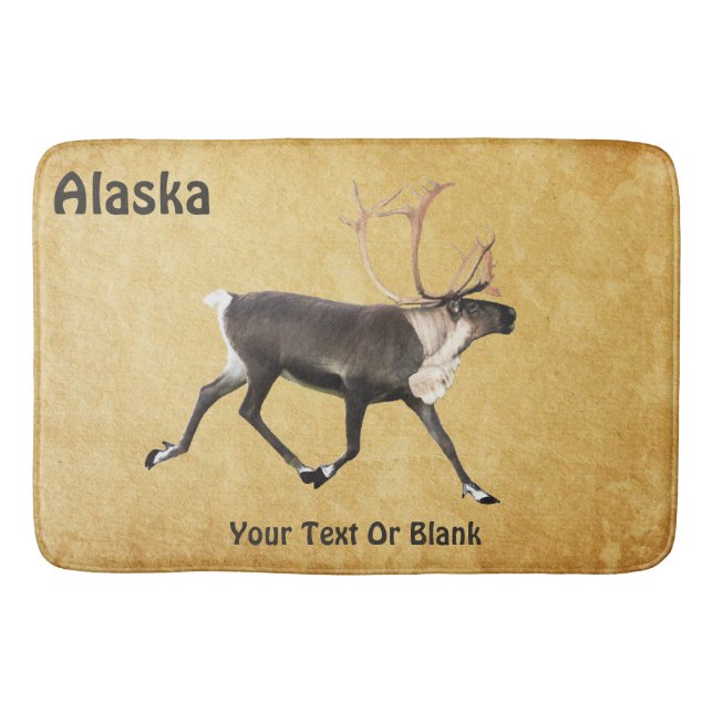 Tapete De Banheiro Touro Cariou Em Papel Antigo (Frente)