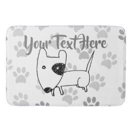 Tapete De Banheiro Touro em Inglês Cujo Terrier