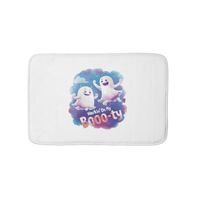 Tapete De Banheiro Trabalhando no meu Booo-ty (frente)