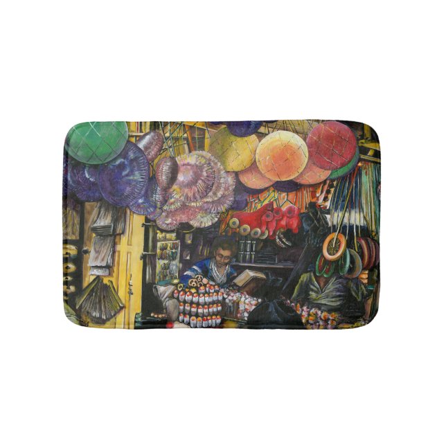 Tapete De Banheiro Tradições do Comércio Antigo, Jerusalém (frente)