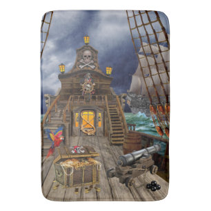 TAPETE DE BANHEIRO TRATAMENTO COM PIRATAS ROUBADOS