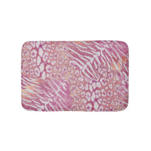 Tapete De Banheiro Trendência de pele de tigre-leopardo