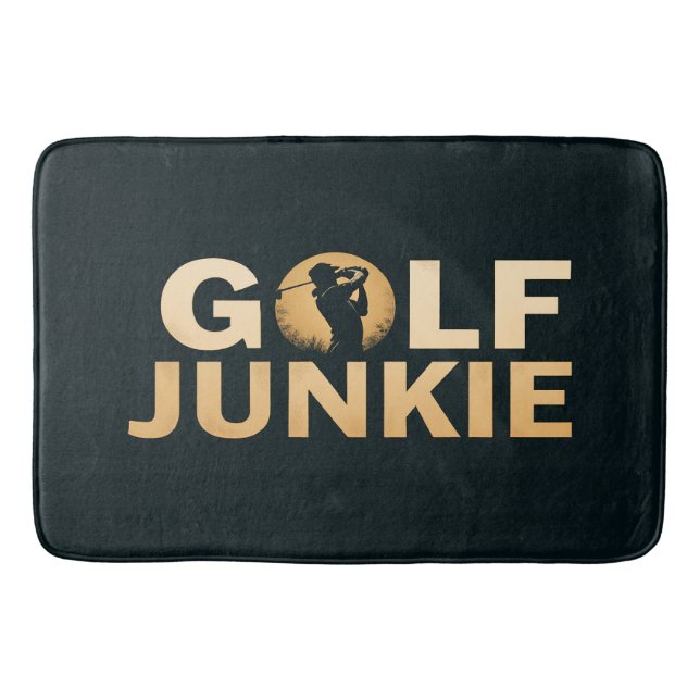 Tapete De Banheiro Trendy Golf Junkie Sports (Frente)