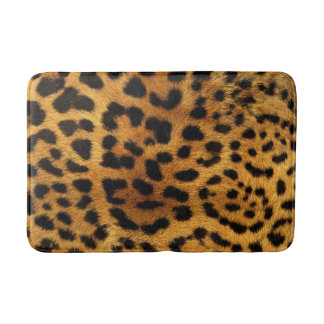 Tapete De Banheiro trendy na moda safari padrão de leopardo de impres