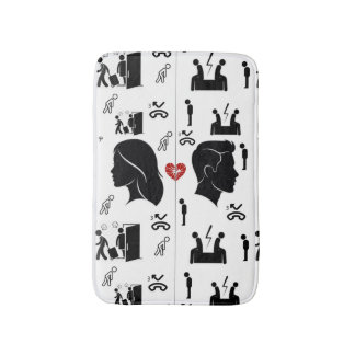 Tapete De Banheiro Três Chances Desaparecidos Bath Mat | Emotional Dé