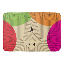 Tapete De Banheiro triângulo antigo