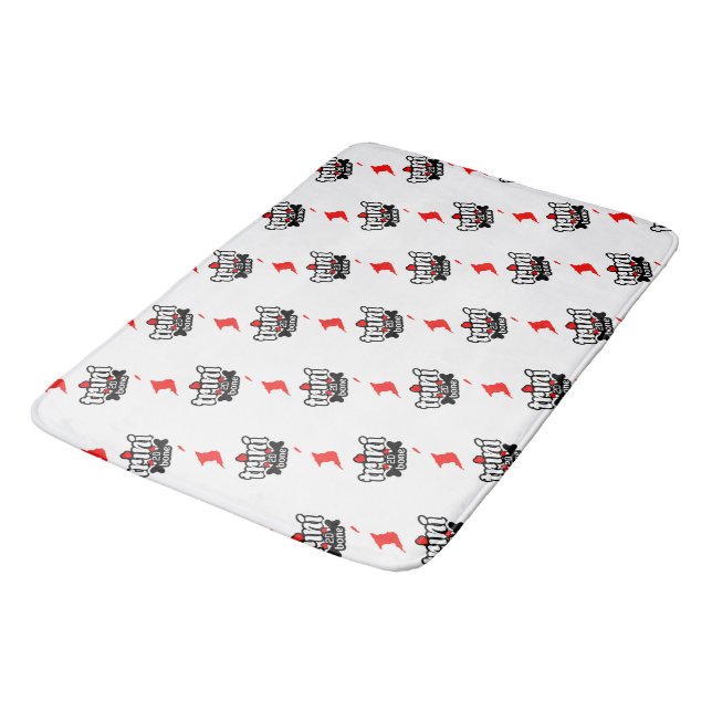 Tapete De Banheiro Trini para de Bone com Mapa das Ilhas Angustiado e (Angulado)