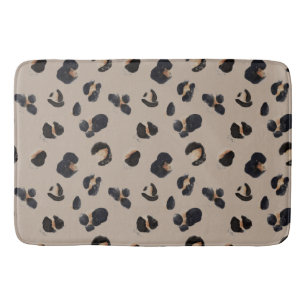 Tapete De Banheiro Tropical Animal Print and Greenerse Series Design
