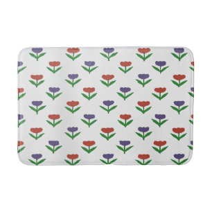 Tapete De Banheiro Tulip Bath Mat Colorida