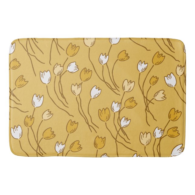 Tapete De Banheiro Tulip Garden (Frente)