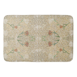 Tapete De Banheiro Tulipa Vintage Bege William * Morris
