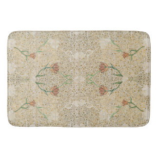 Tapete De Banheiro Tulipa Vintage Bege William * Morris