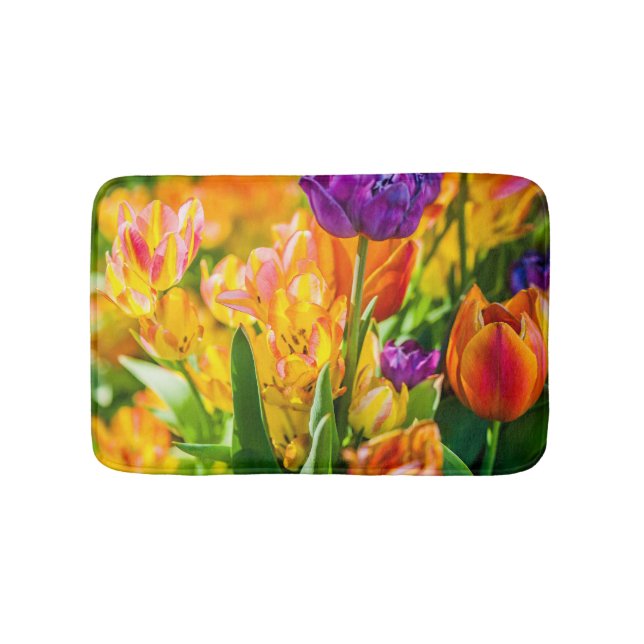 Tapete De Banheiro Tulipas Encantando 01 (frente)