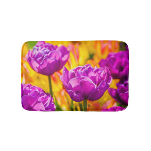 Tapete De Banheiro Tulips Enchanting Violet