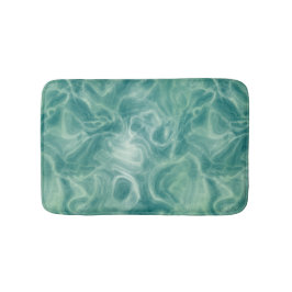 Tapete De Banheiro Turquoise Green Abstrato