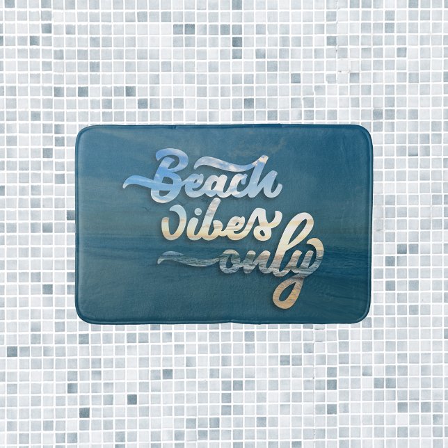 Tapete De Banheiro Typografia de Sunset Beach Vibes (Criador carregado)
