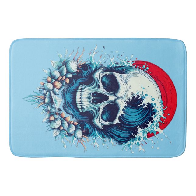 Tapete De Banheiro Última corrida do surf (Frente)