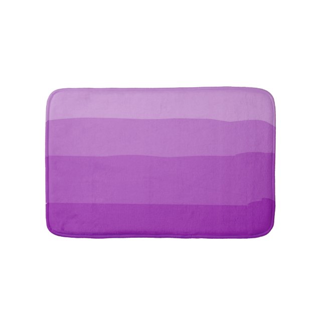 Tapete De Banheiro Ultra Violet Ombre Bath Mat (frente)