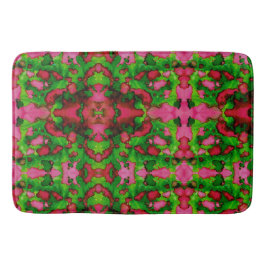 Tapete De Banheiro Um estudo em rosa e verde