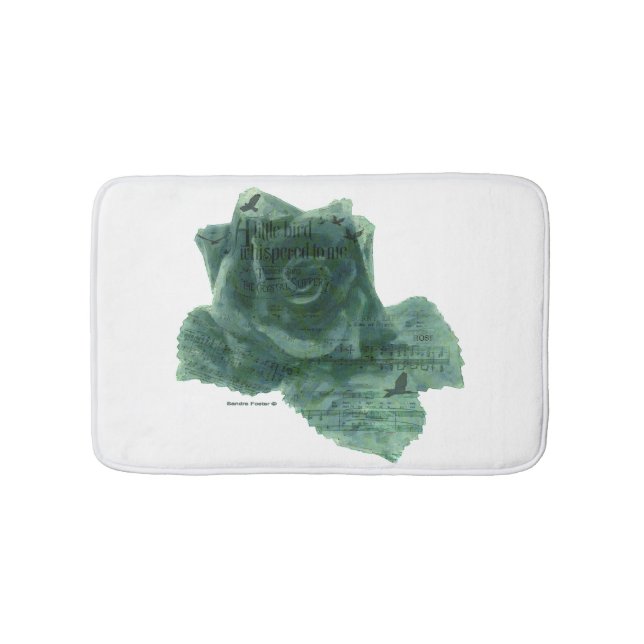 Tapete De Banheiro Um Pássaro Me Disse Rosa (frente)