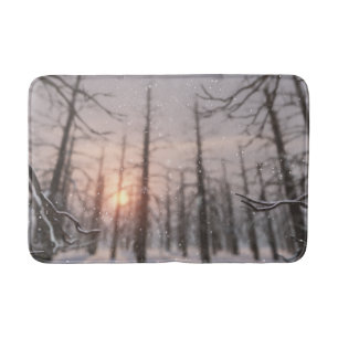 Tapete De Banheiro Uma noite de inverno de Sonho Bathmat