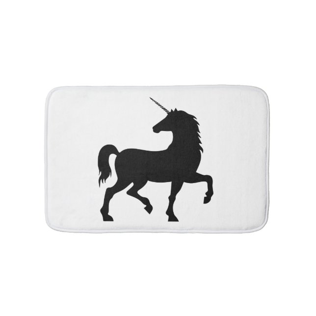Tapete De Banheiro Unicorn Silhouette (frente)