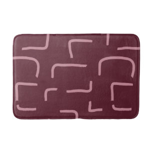 Tapete De Banheiro Urban Geo Blush Muted Padrão Blender