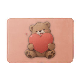 Tapete De Banheiro Urso-de-abóbora