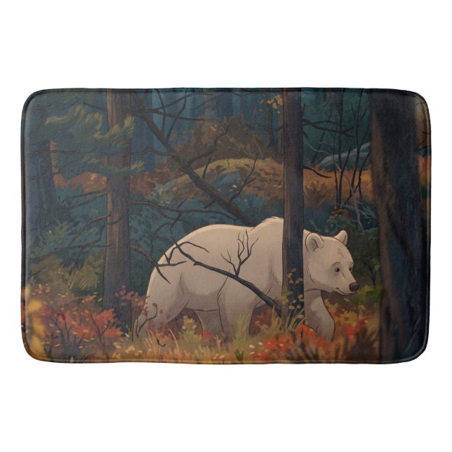 TAPETE DE BANHEIRO URSO MAJESTOSO (Frente)