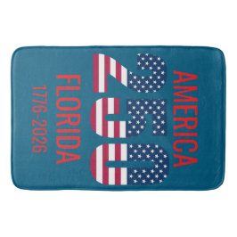 Tapete De Banheiro USA 250th Anniversary Florida 