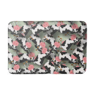 Tapete De Banheiro Vacas Bath Mat