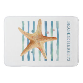 TAPETE DE BANHEIRO VACATAÇÃO COSTEIRA DE PRAIA DE PESCADO ESPESSURO