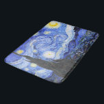 Tapete De Banheiro Van Gogh A Noite Estrelada<br><div class="desc">A pintura a óleo do mestre holandês Vincent Van Gogh (1853-1890) Provavelmente sua pintura mais famosa, Van Gogh pintou "A Noite Estrelada" em 1889 da memória enquanto em um asilo na França onde ele se registrou para depressão. A cena retrata a vista de sua janela de quarto. Na pintura há...</div>