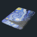 Tapete De Banheiro Van Gogh A Noite Estrelada<br><div class="desc">A pintura a óleo do mestre holandês Vincent Van Gogh (1853-1890) Provavelmente sua pintura mais famosa, Van Gogh pintou "A Noite Estrelada" em 1889 da memória enquanto em um asilo na França onde ele se registrou para depressão. A cena retrata a vista de sua janela de quarto. Na pintura há...</div>