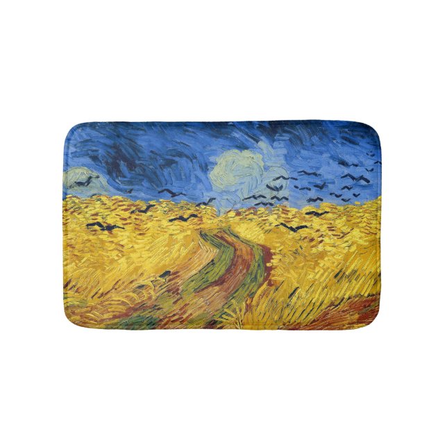 Tapete De Banheiro Van Gogh Wheat Fields impressionista Painting (frente)
