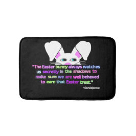 Tapete De Banheiro Vejo Você, Um Casaco De Banho Pequeno Da Páscoa