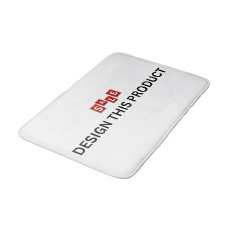 Tapete De Banheiro VENDA! Matriz de Banho Médio - Personalizada