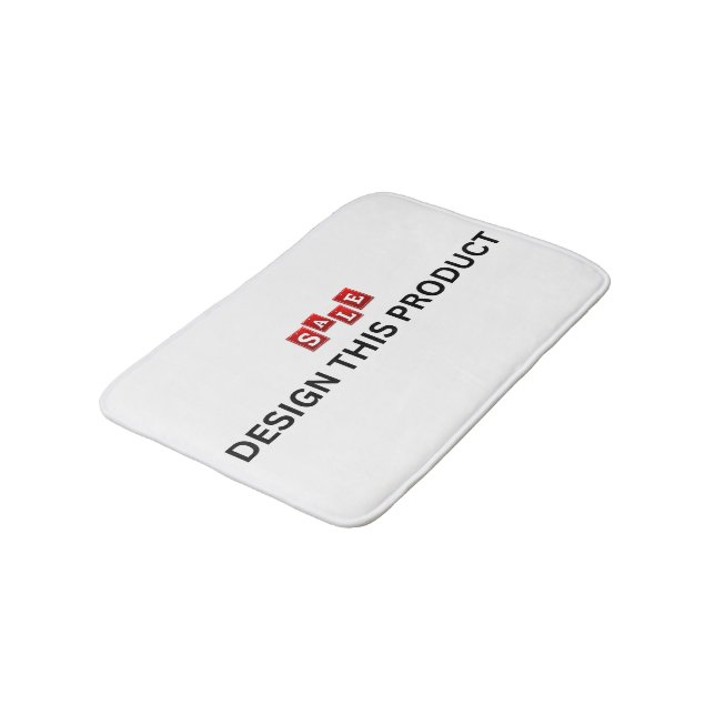 Tapete De Banheiro VENDA! Matriz de Banho Pequeno - Personalizado (Angulado)