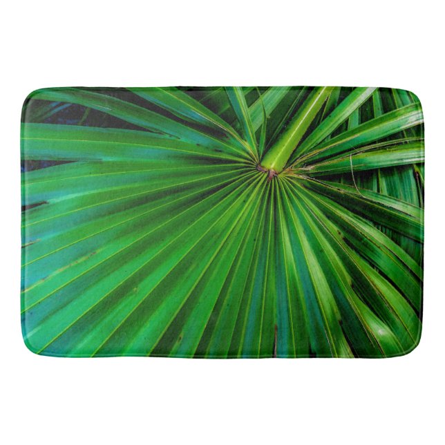 Tapete De Banheiro Vi Palmetto Fan Bath Mat (Frente)