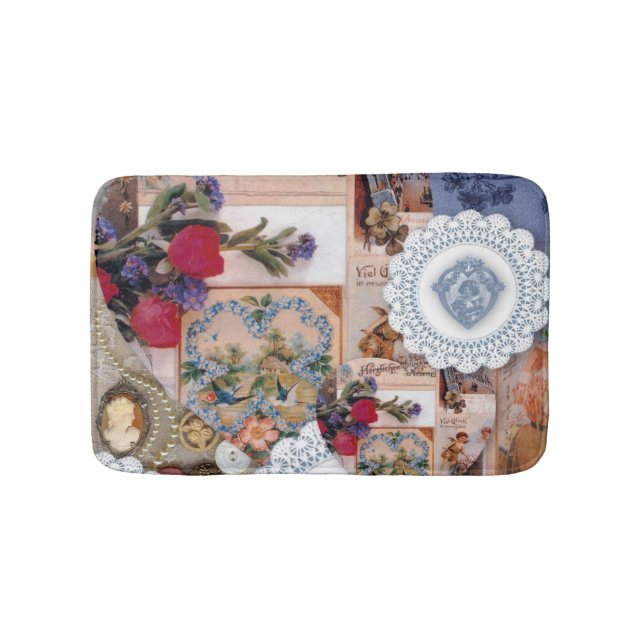 Tapete De Banheiro Victorian Bath Mat (frente)