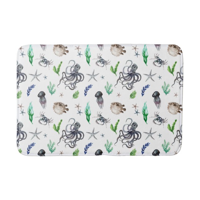 TAPETE DE BANHEIRO VIDA MARÍTIMA (Frente)